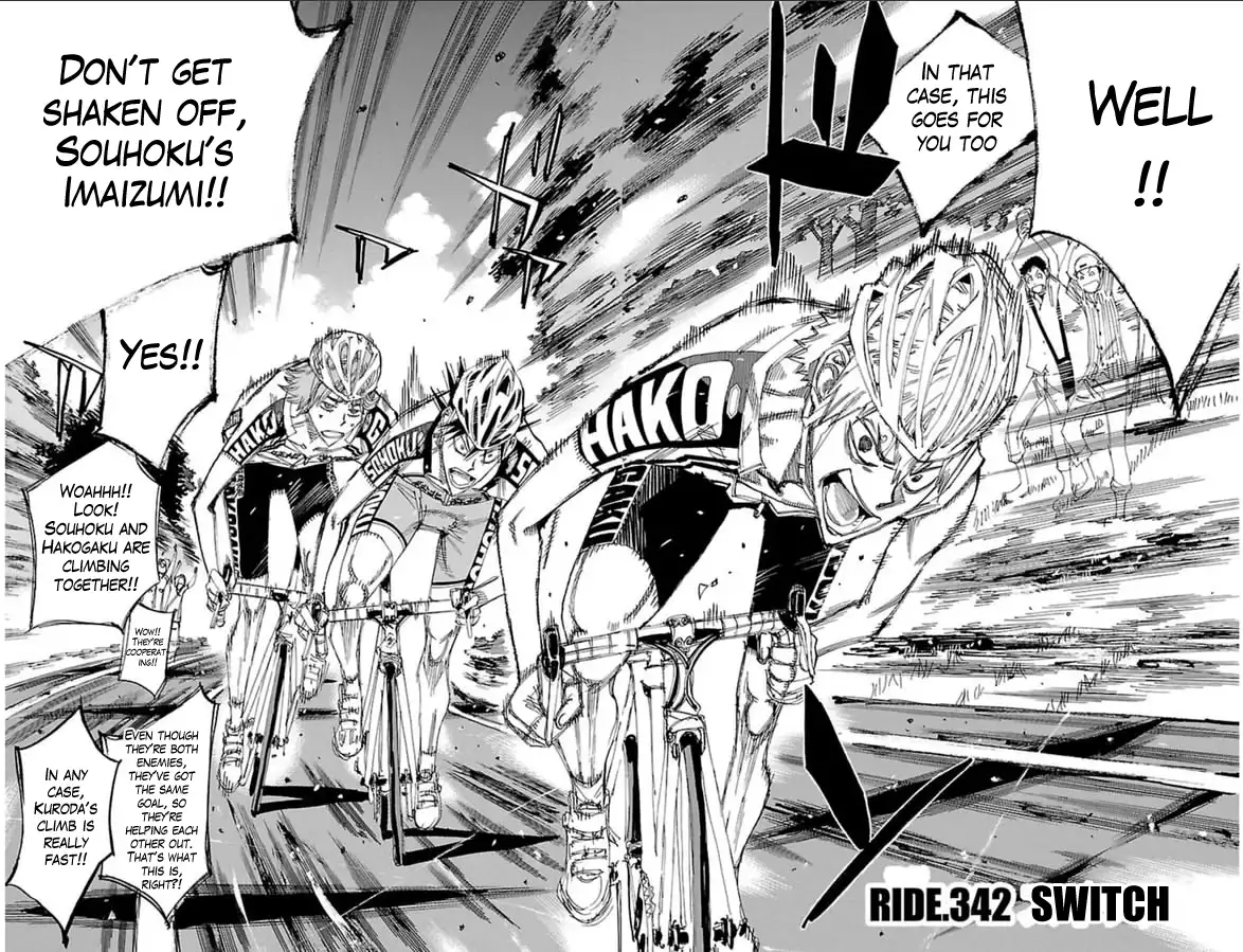 Yowamushi Pedal Chapter 342 2